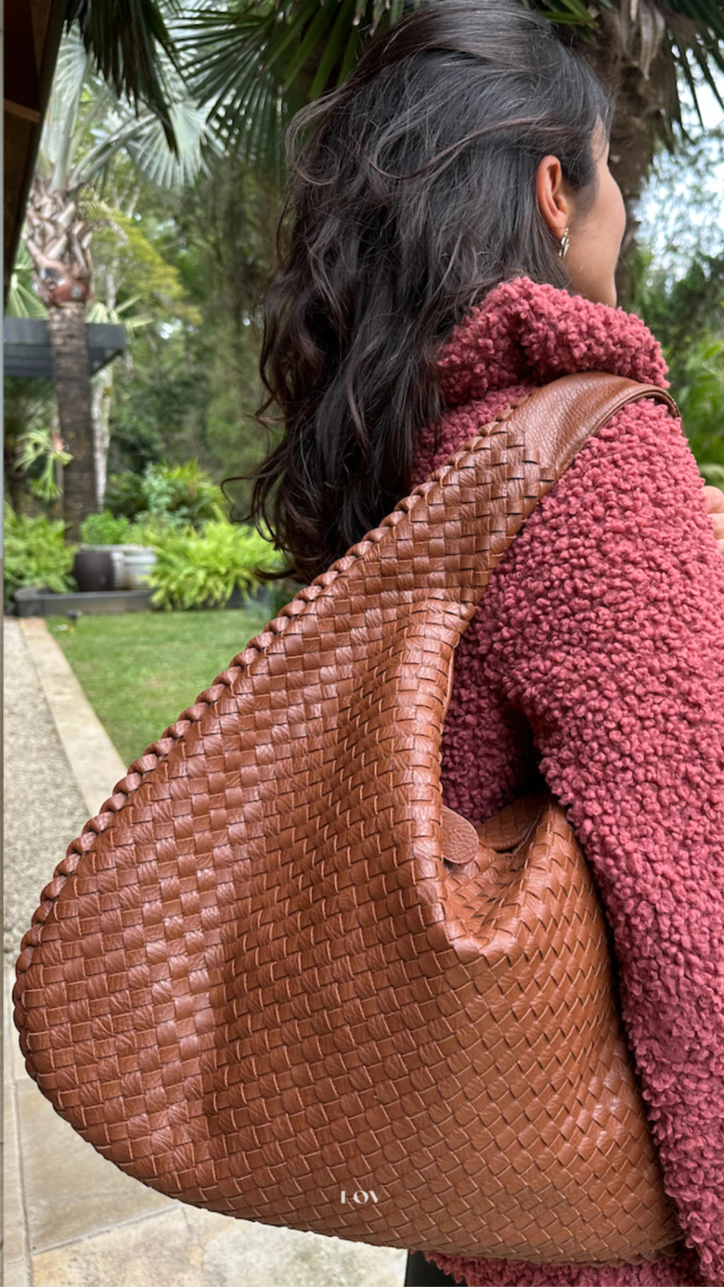 Bolsa Trançada Shopper Elegance