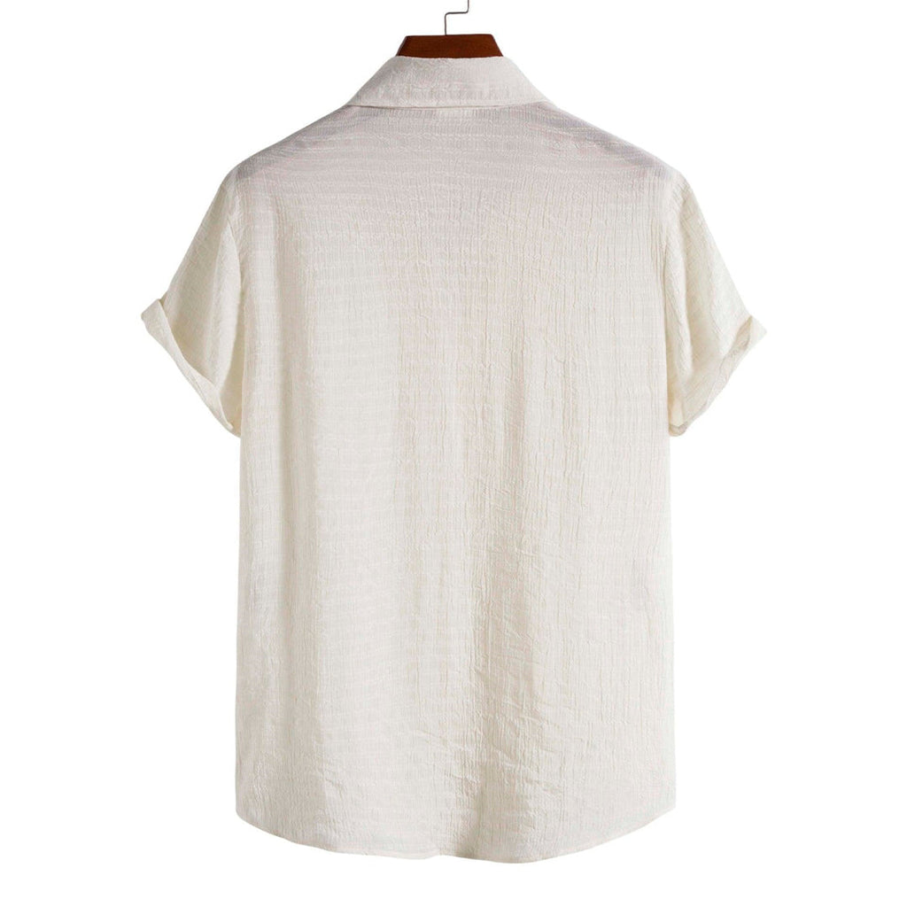 Camisa Manga Curta Lorennzi Off White