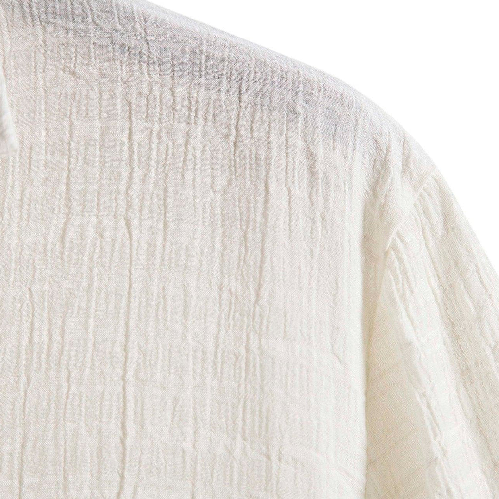 Camisa Manga Curta Lorennzi Off White