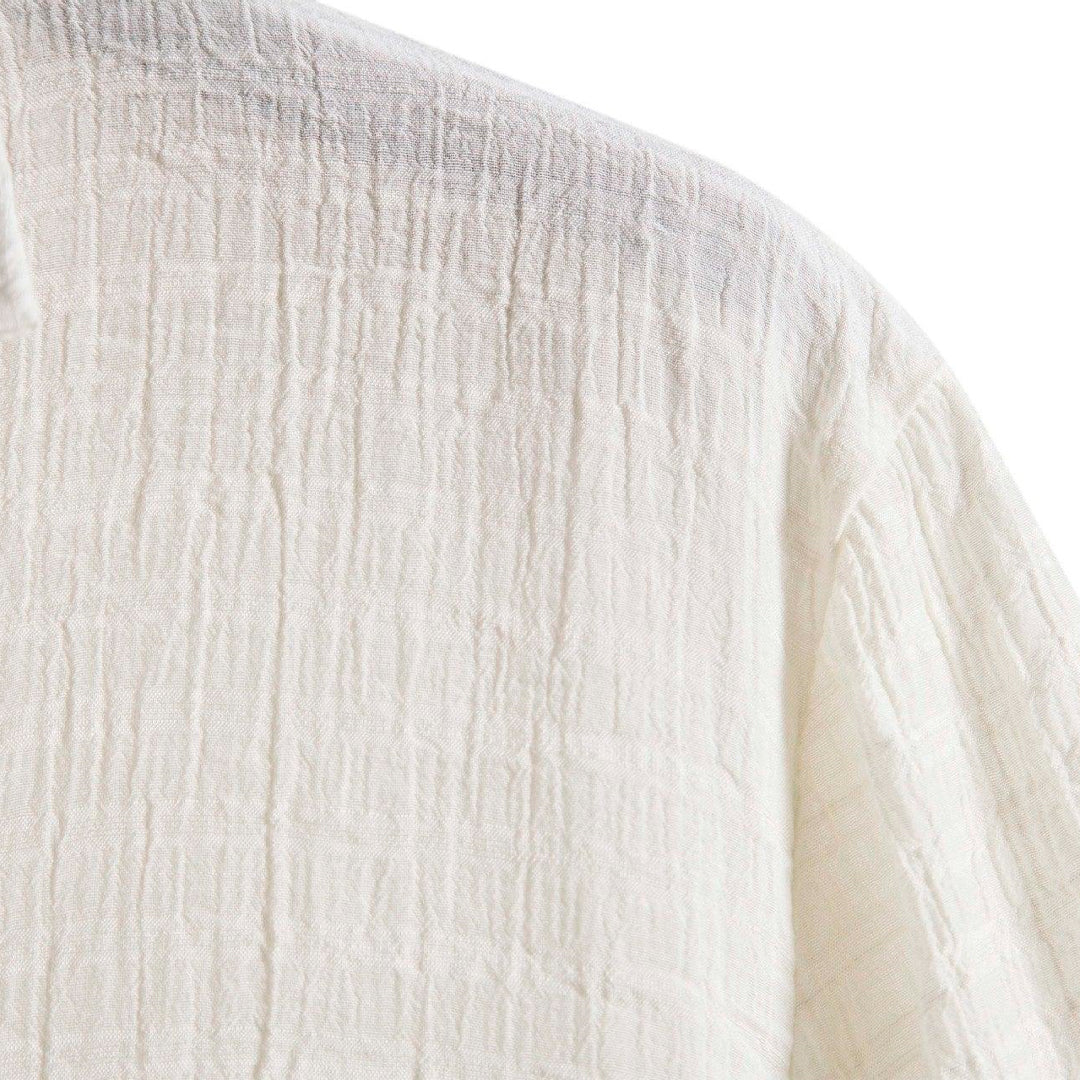 Camisa Manga Curta Lorennzi Off White