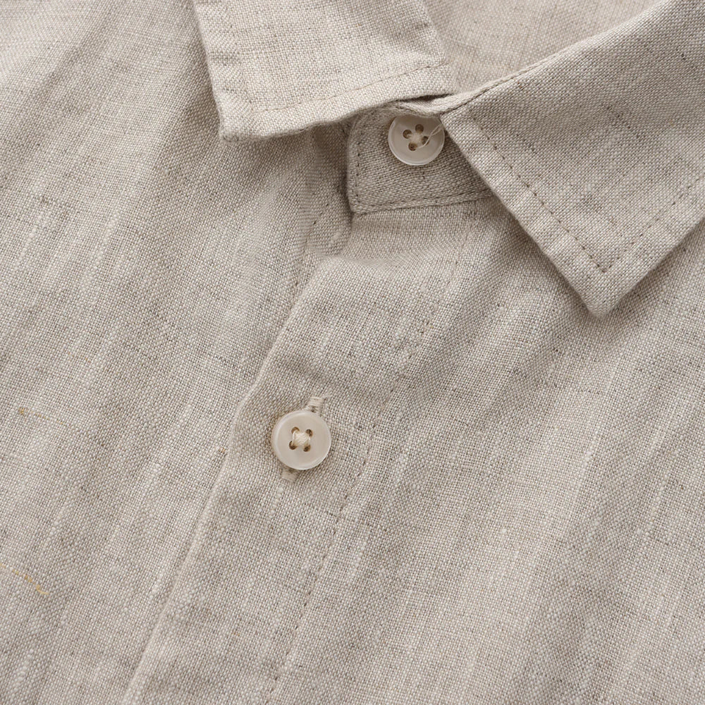 Camisa Masculina Lorennzi de Linho Viena