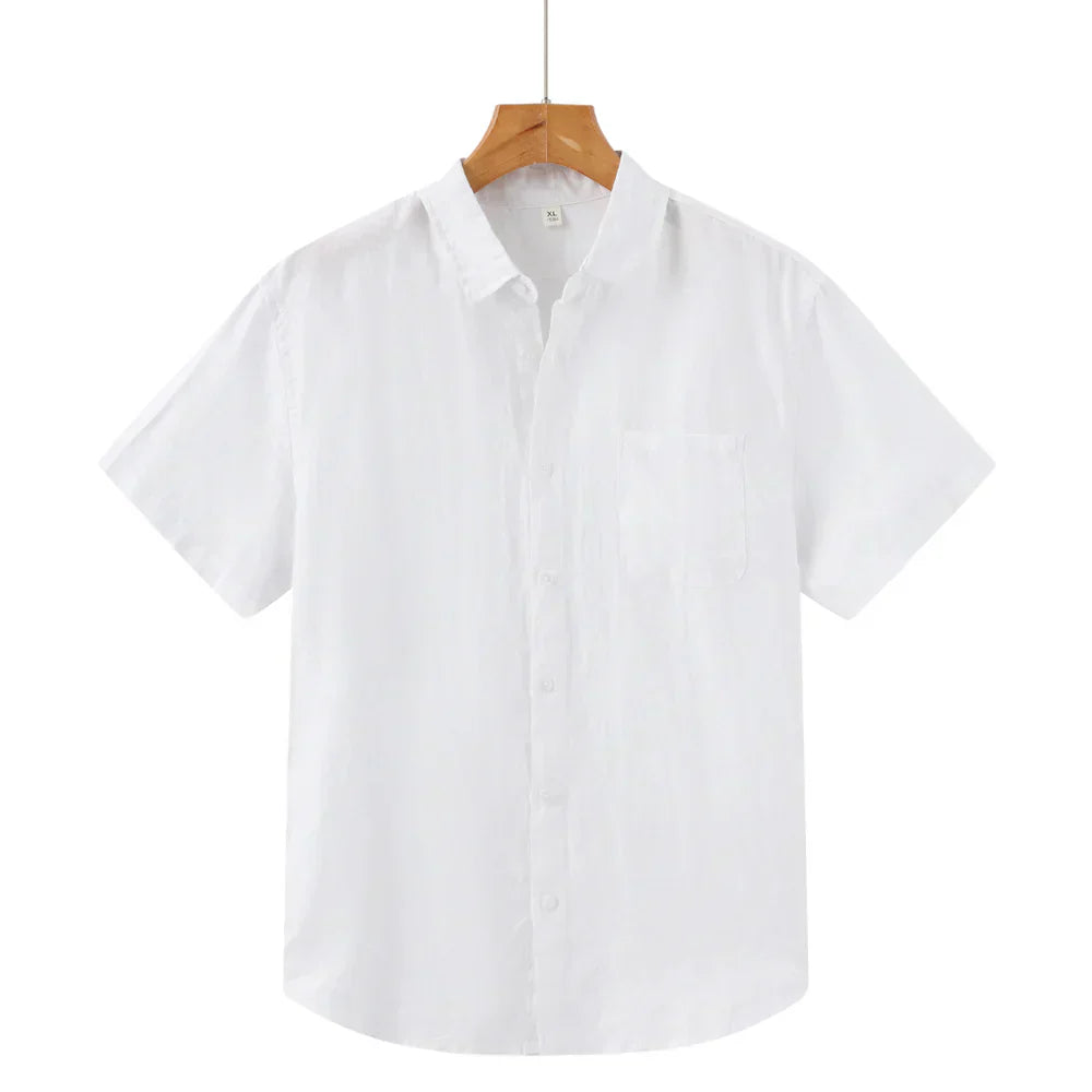 Camisa Masculina Lorennzi de Linho Viena