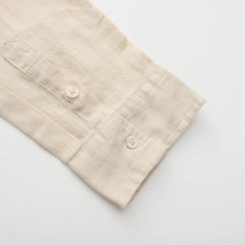 Camisa Social Masculina Lorennzi de Linho