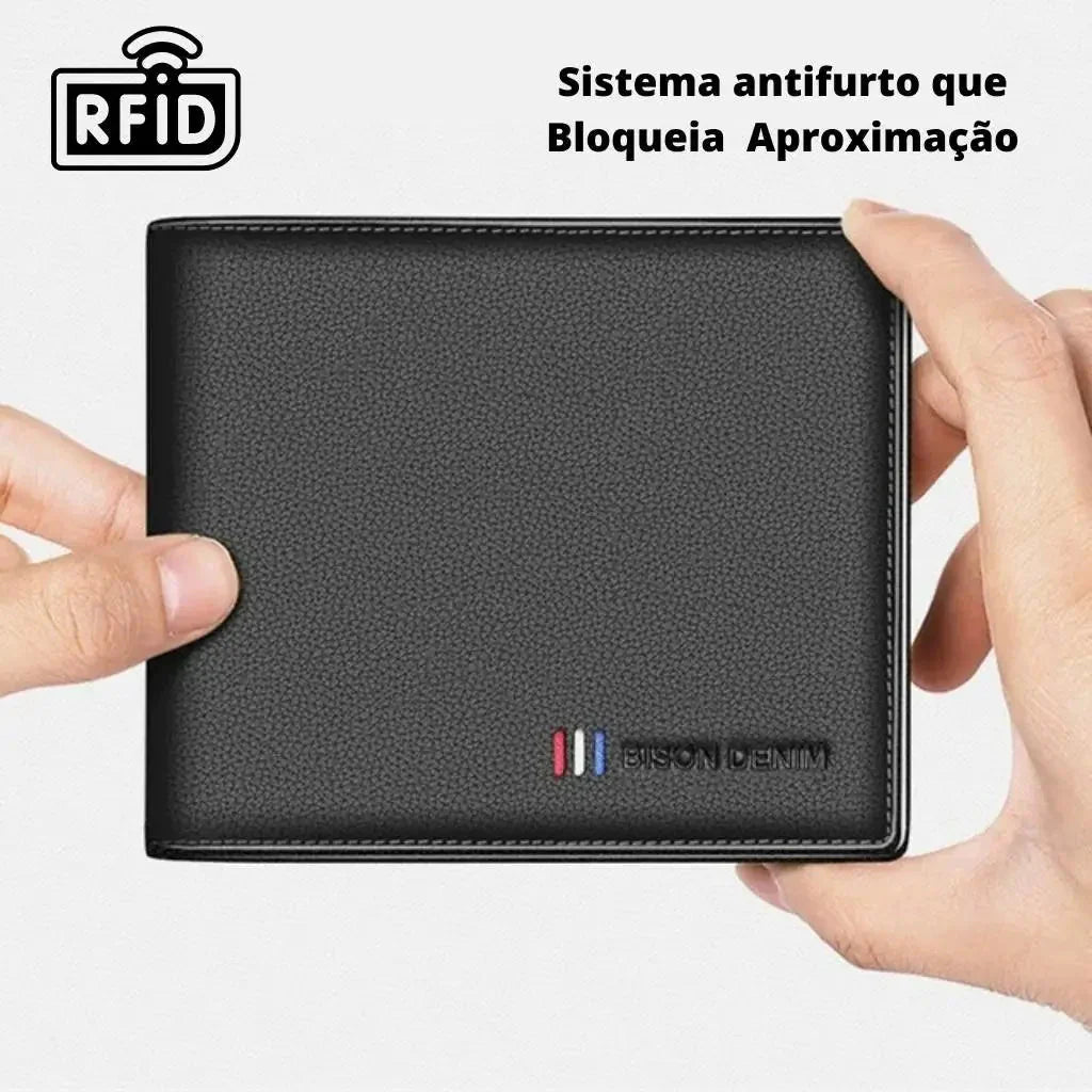 Carteira Masculina Lorennzi Denim Turim