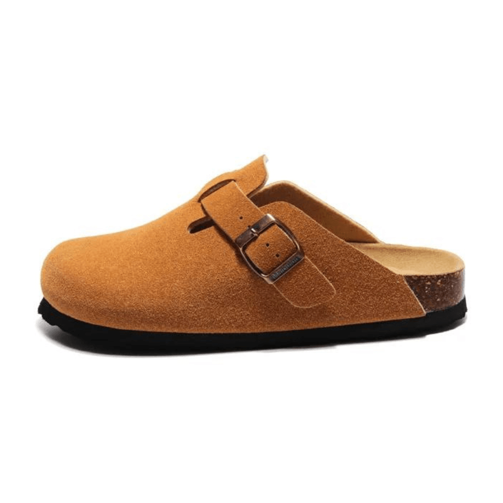 Clog Casual Conforto - Caramelo