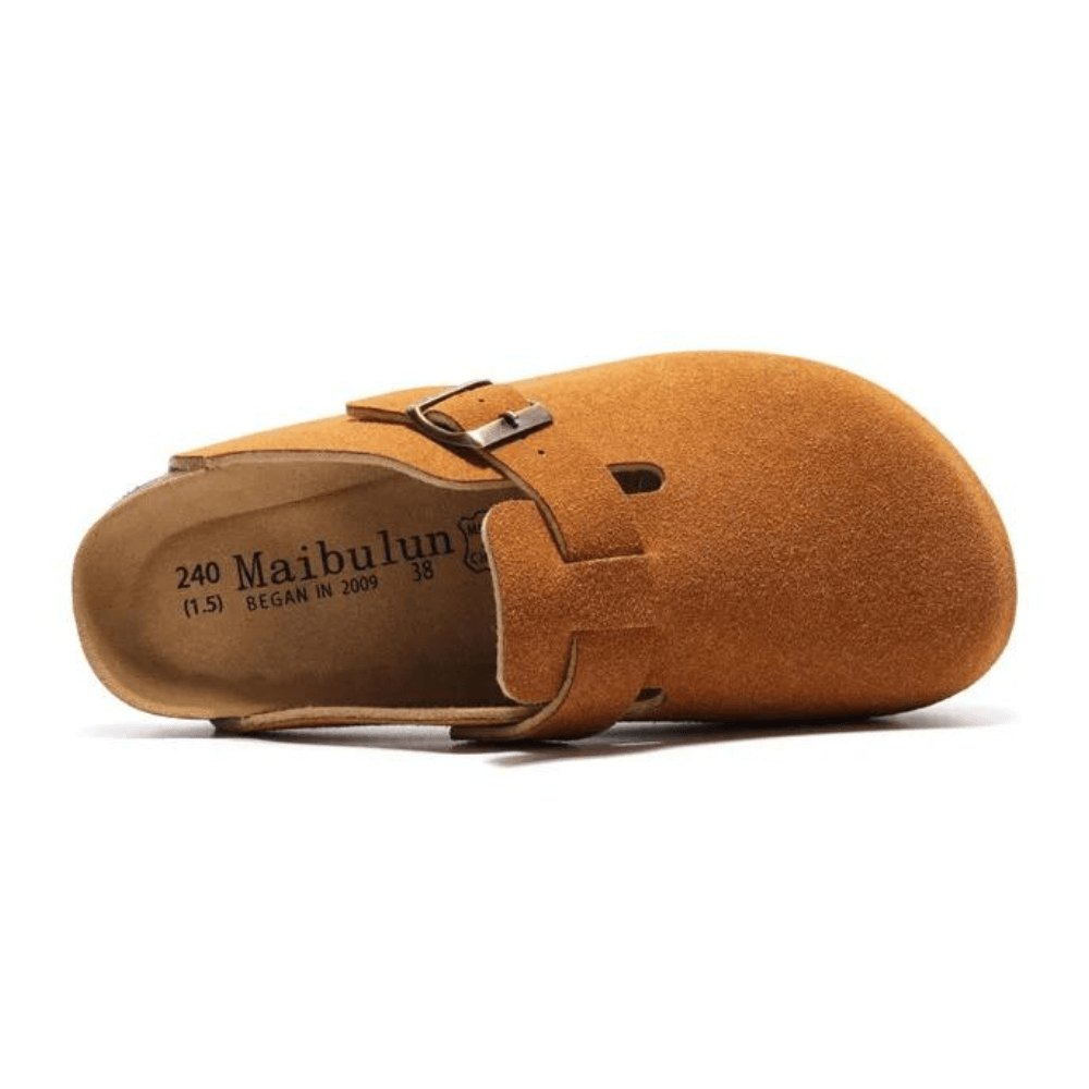Clog Casual Conforto - Caramelo