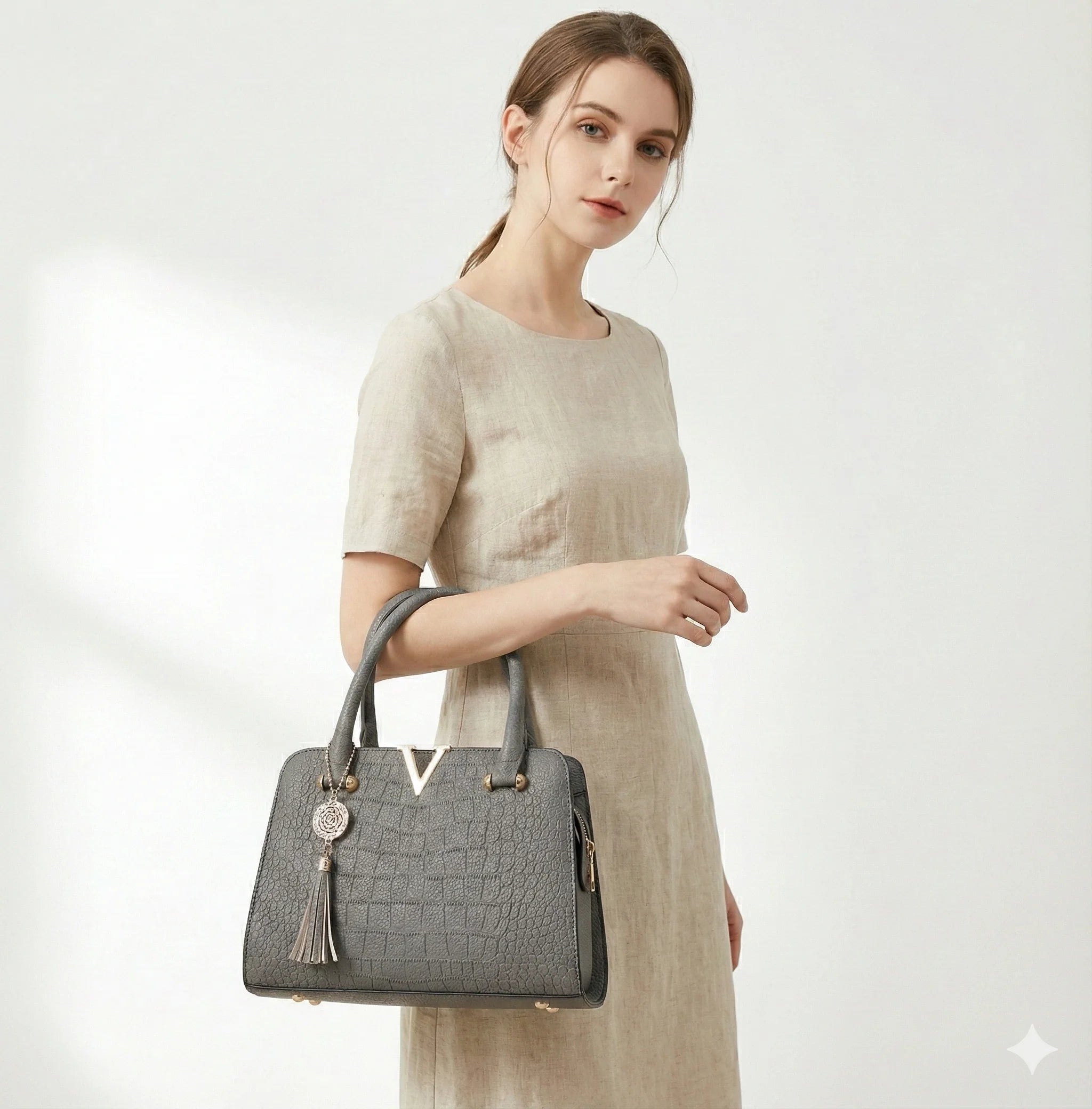 Bolsa em Couro Legítimo - Veneza