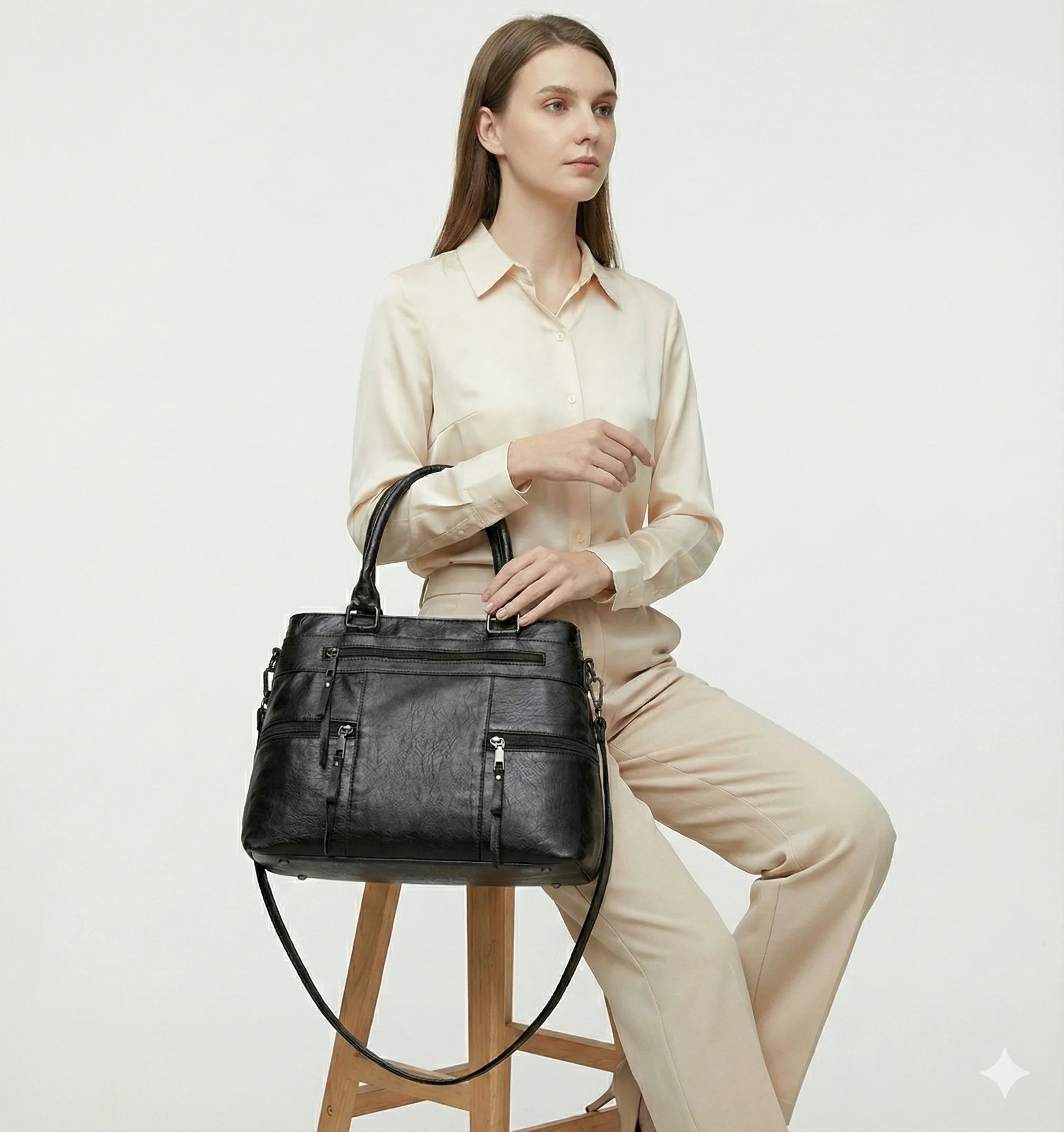 Bolsa em Couro Legítimo - Verse