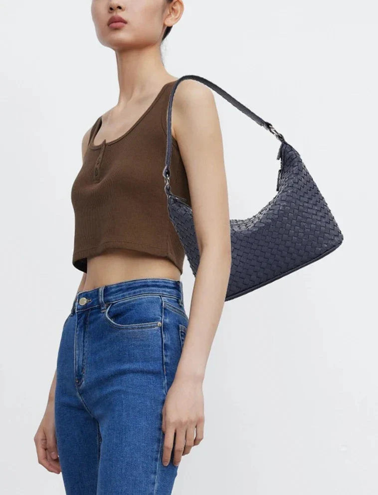 Bolsa Baguete Trama Élise